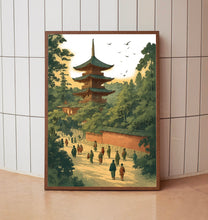 Hokusai Ukiyo-e Japanese Woodblock Landscape Wall Art Landscape Poster Print