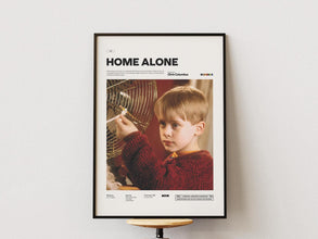 Home Alone Poster, Macaulay Culkin Poster, Chris Columbus and Joe Pesci Film Home Alone Print, Christmas Movie Poster, Christmas Gift Idea 4345257578
