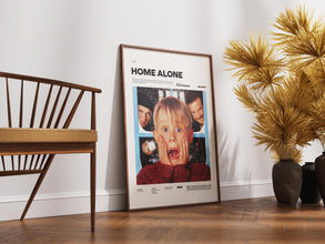 Home Alone Poster, Macaulay Culkin Poster, Christmas Movie Poster Print, Chris Columbus Film Home Alone Print, Gift for Christmas Idea 4338811793
