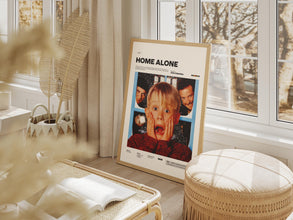 Home Alone Poster, Macaulay Culkin Poster, Christmas Movie Poster Print, Chris Columbus Film Home Alone Print, Gift for Christmas Idea 4338811793