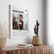 Home Alone, Chris Columbus, Retro Movie Poster, Custom Movie Poster 4421166095