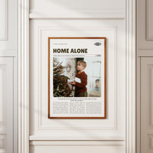 Home Alone, Chris Columbus, Retro Movie Poster, Custom Movie Poster 4421166095