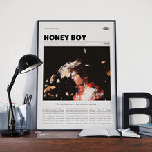 Honey Boy, Alma Har'el, Retro Movie Poster, Custom Movie Poster Print 4421170324