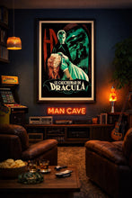 Horror of Dracula 1950s Film Poster British Gothic Art (Digital Download) 775723470
