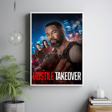 Hostile Takeover 2025 Poster Art Print Movie Posters TV Posters Gift for Movie lovers 2