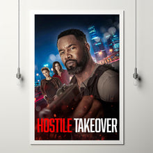 Hostile Takeover 2025 Poster Art Print Movie Posters TV Posters Gift for Movie lovers 2