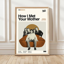 How I Met Your Mother Tv Series Poster, Mid-Century Modern Art, Minimalist Movie Poster 4426697661