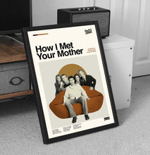 How I Met Your Mother Tv Series Poster, Mid-Century Modern Art, Minimalist Movie Poster 4426697661