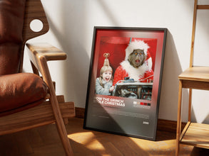 How the Grinch Stole Christmas Poster, Retro Movie, Vintage Film, Jim Carrey, Ron Howard 4416413233