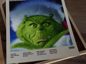How the Grinch Stole Christmas,Ron Howard,Minimalist Movie Poster, Retro Movie Poster, Mid century modern, Vintage Retro Art Print 4363873147
