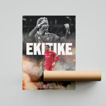 Hugo Ekitike Football Poster Liverpool Football Art Print 4397959068