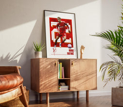 Hugo Ekitike Football Poster Modern Liverpool Poster Art Print 4387766213