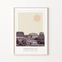 Huntsville Poster Print, Huntsville Travel Poster, Huntsville Minimalistic Wall Art, Huntsville, Alabama, United States 1868249484