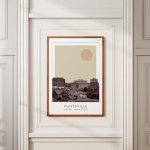 Huntsville Poster Print, Huntsville Travel Poster, Huntsville Minimalistic Wall Art, Huntsville, Alabama, United States 1868249484