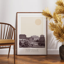 Huntsville Poster Print, Huntsville Travel Poster, Huntsville Minimalistic Wall Art, Huntsville, Alabama, United States 1868249484