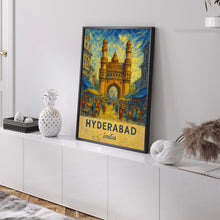 Hyderabad Travel Print Wall Art, Hyderabad - India City Print, Hyderabad Travel Gift, Hyderabad City Poster, Wall Art, Travel Gift