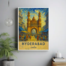 Hyderabad Travel Print Wall Art, Hyderabad - India City Print, Hyderabad Travel Gift, Hyderabad City Poster, Wall Art, Travel Gift