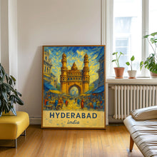 Hyderabad Travel Print Wall Art, Hyderabad - India City Print, Hyderabad Travel Gift, Hyderabad City Poster, Wall Art, Travel Gift
