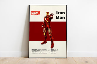 IRON MAN POSTER - Marvel Poster - Avengers Poster - Printable Art - Digital Art - Wall Art - Mid Century Modern Art - Home Decor 1888643221