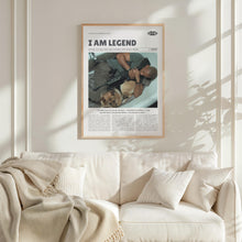 I Am Legend, Francis Lawrence, Retro Movie Poster, Custom Movie Poster 4421170514