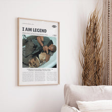 I Am Legend, Francis Lawrence, Retro Movie Poster, Custom Movie Poster 4421170514