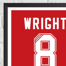 Ian Wright AFC Legend Stats Football Print 889924259 8827