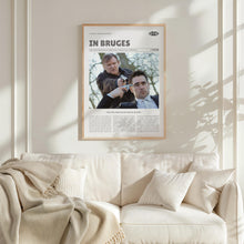 In Bruges, Martin McDonagh, Retro Movie Poster, Custom Movie Poster 4421170684