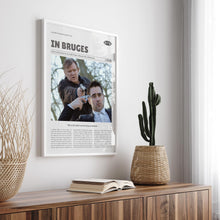 In Bruges, Martin McDonagh, Retro Movie Poster, Custom Movie Poster 4421170684