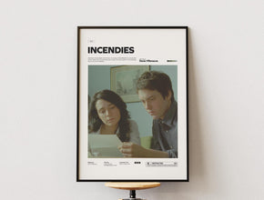 Incendies Film Poster, Denis Villeneuve's Incendies Alternative Poster Print, Oscar Nominated Film Print, Cinematic Room Decor Idea 1873697490