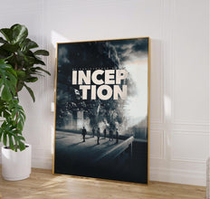 Inception Movie Poster, Christopher Nolan Film Print, Print Movie Poster  , Wall Art, Vintage Poster, Gift Idea, Leonardo DiCaprio 1892554895