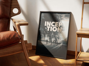 Inception Movie Poster, Christopher Nolan Film Print, Print Movie Poster  , Wall Art, Vintage Poster, Gift Idea, Leonardo DiCaprio 1892554895
