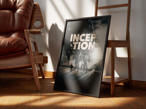 Inception Movie Poster, Christopher Nolan Film Print, Print Movie Poster  , Wall Art, Vintage Poster, Gift Idea, Leonardo DiCaprio 1892554895