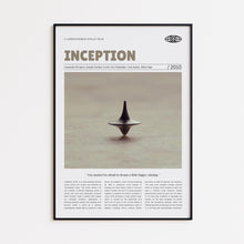 Inception, Christopher Nolan, Retro Movie Poster, Custom Movie Poster 4421168773