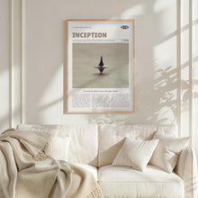 Inception, Christopher Nolan, Retro Movie Poster, Custom Movie Poster 4421168773
