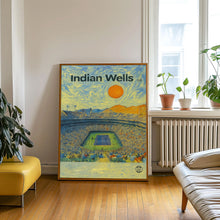 Indian Wells Poster, Minimalist, Helvetica, Mid-Century Modern, Indian Wells California Print, Indian Wells Wall Art, Indian Wells Tennis
