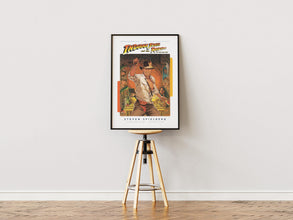 Indiana Jones Poster, Movie Print, Retro Vintage Wall Art, Harrison Ford, Film Lover Gift 1890742920