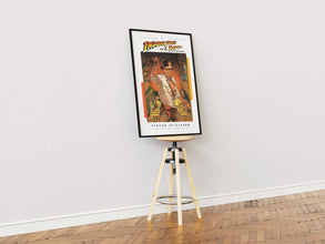 Indiana Jones Poster, Movie Print, Retro Vintage Wall Art, Harrison Ford, Film Lover Gift 1890742920