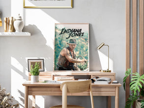 Indiana Jones Poster, Retro Movie Poster, Vintage Poster, Printable Art, Gift for Him, Action Movie, Mads Mikkelsen, Phoebe Waller Bridge 1893677559