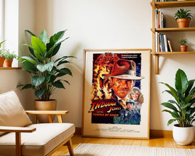 Indiana Jones Temple of Doom - 1980s Movie Poster (Digital File) 685132114