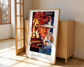Indiana Jones Temple of Doom - 1980s Movie Poster (Digital File) 685132114