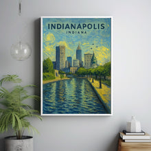 Indianapolis Indiana Print, Indianapolis Indiana Wall Art, Indianapolis Poster, Indiana Poster, Indianapolis Skyline, Indiana Wall Art