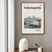 Indianapolis Print  Indianapolis Poster  Indianapolis Wall Art  Mid Century Poster  Travel Print Art  Indiana 1602193133