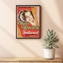 Indiscreet 1931Poster Art Print Movie Posters Gift for Movie lovers 1