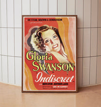 Indiscreet 1931Poster Art Print Movie Posters Gift for Movie lovers 1