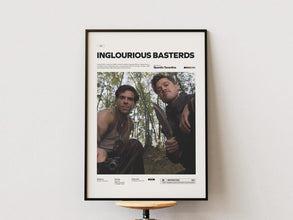 Inglourious Basterds Poster, Quentin Tarantino Cult Movie Print, Brad Pitt Poster, Alternative Inglourious Basterds Print, Movie Wall Decor 4302386770