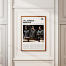 Inglourious Basterds, Quentin Tarantino, Retro Movie Poster, Custom Movie Poster 4421168360