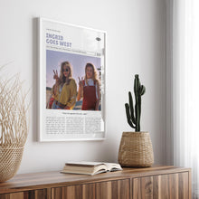 Ingrid Goes West, Matt Spicer, Retro Movie Poster, Custom Movie Poster Print 4421167670