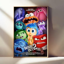 Inside Out 2 Movie Poster, Classic Film, Room Decor, Canvas Posters, Wall Art Poster, Poster Gifts 4331975067