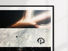 Interstellar Movie Poster  Modern Wall Art, Christopher Nolan Sci-Fi Film (PDF Download) 4308066328