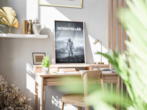 Interstellar Movie Poster, Retro Vintage Poster, Gift for Him, Wall Art, Matthew McConaughey, Christopher Nolan, Gift for Her, Anne Hathaway 1892129637